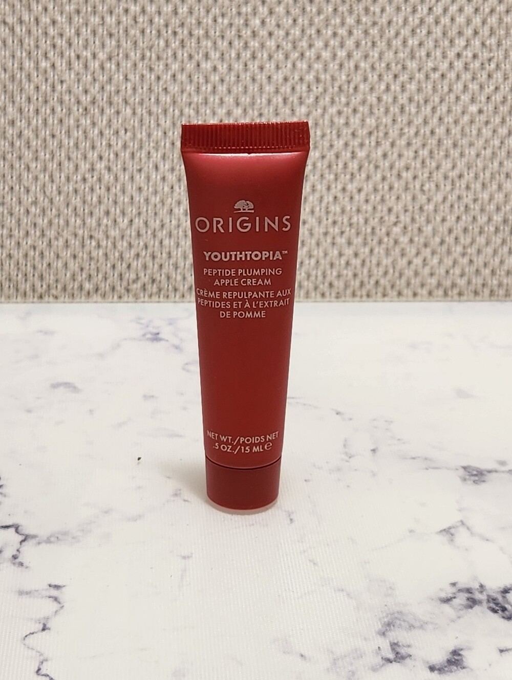 Origins Youthtopia Peptide Plumping Apple Cream Mini Travel Size .5 oz